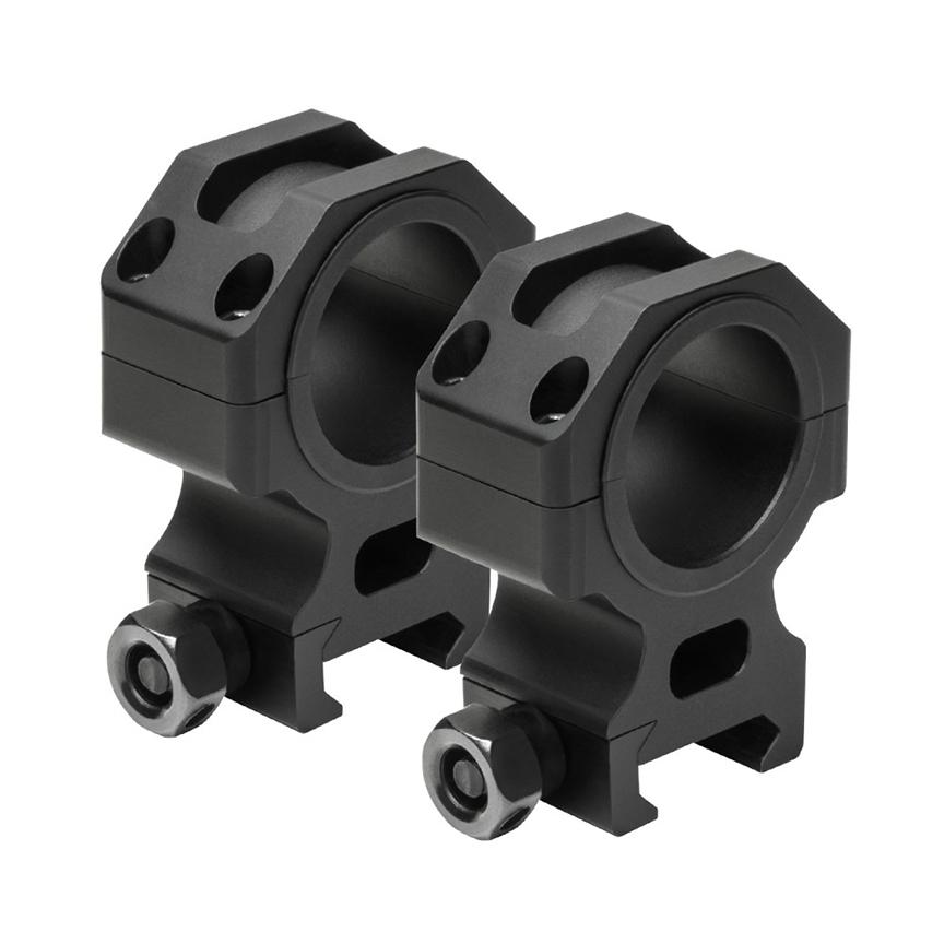 https3A2F2Fmedia.chattanoogashooting.com2Fimages2Fproduct2FNRVR30T132FNRVR30T13.jpg NcStar Vism Tactical Rings 30mm 1.3" Height 2/ct - Image 1