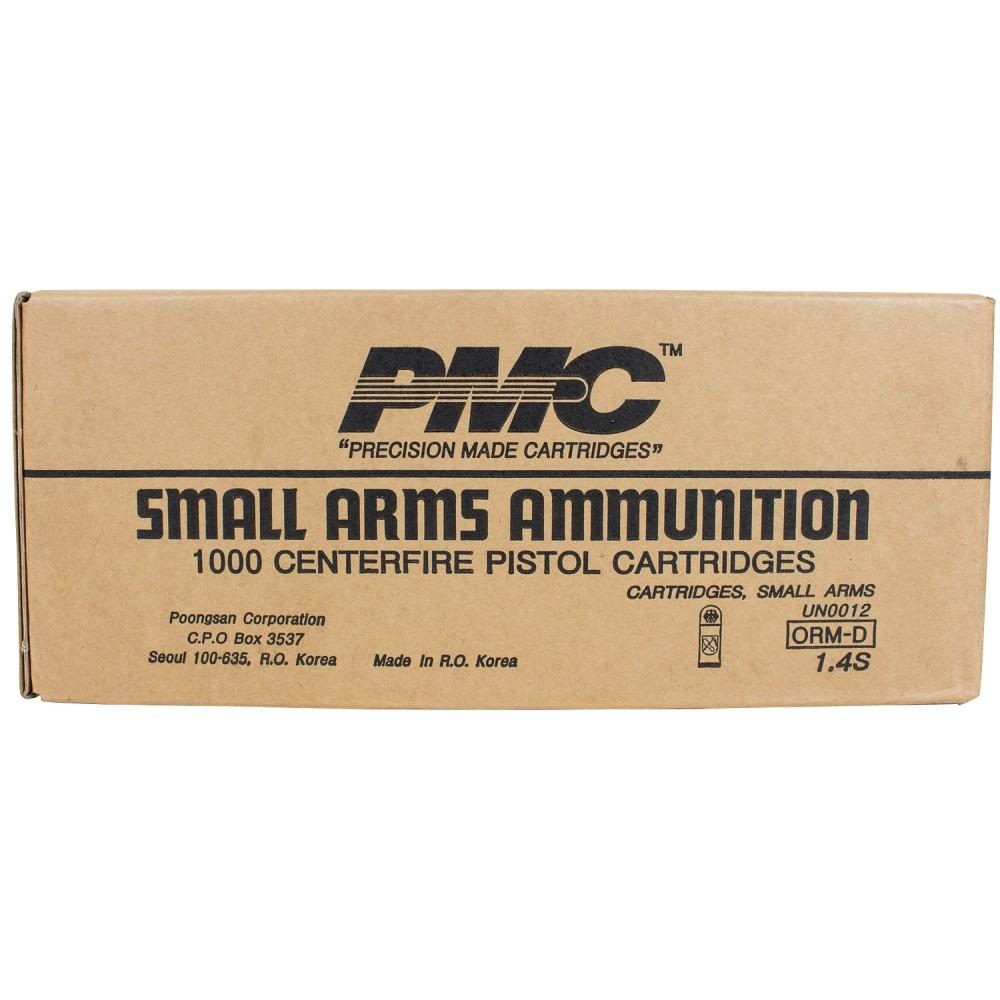 https3A2F2Fmedia.chattanoogashooting.com2Fimages2Fproduct2FPM380AC2FPM380AC_1.jpg PMC Bronze Handgun Ammunition .380 ACP 90 gr FMJ 920 fps 1000/ct - Image 1