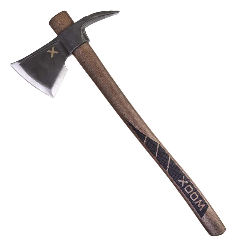 https3A2F2Fmedia.chattanoogashooting.com2Fimages2Fproduct2FQQBUAXE050012FQQBUAXE05001-1.jpg Woox Solo Camping Axe 3-1/2" Blade Brown - Image 1