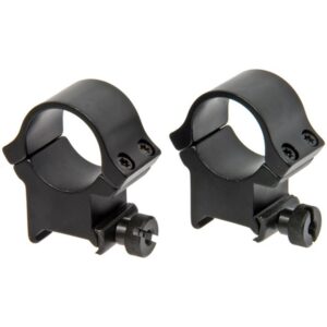 Redfield 4-Hole Aluminum Scope Rings 1" X-High Matte