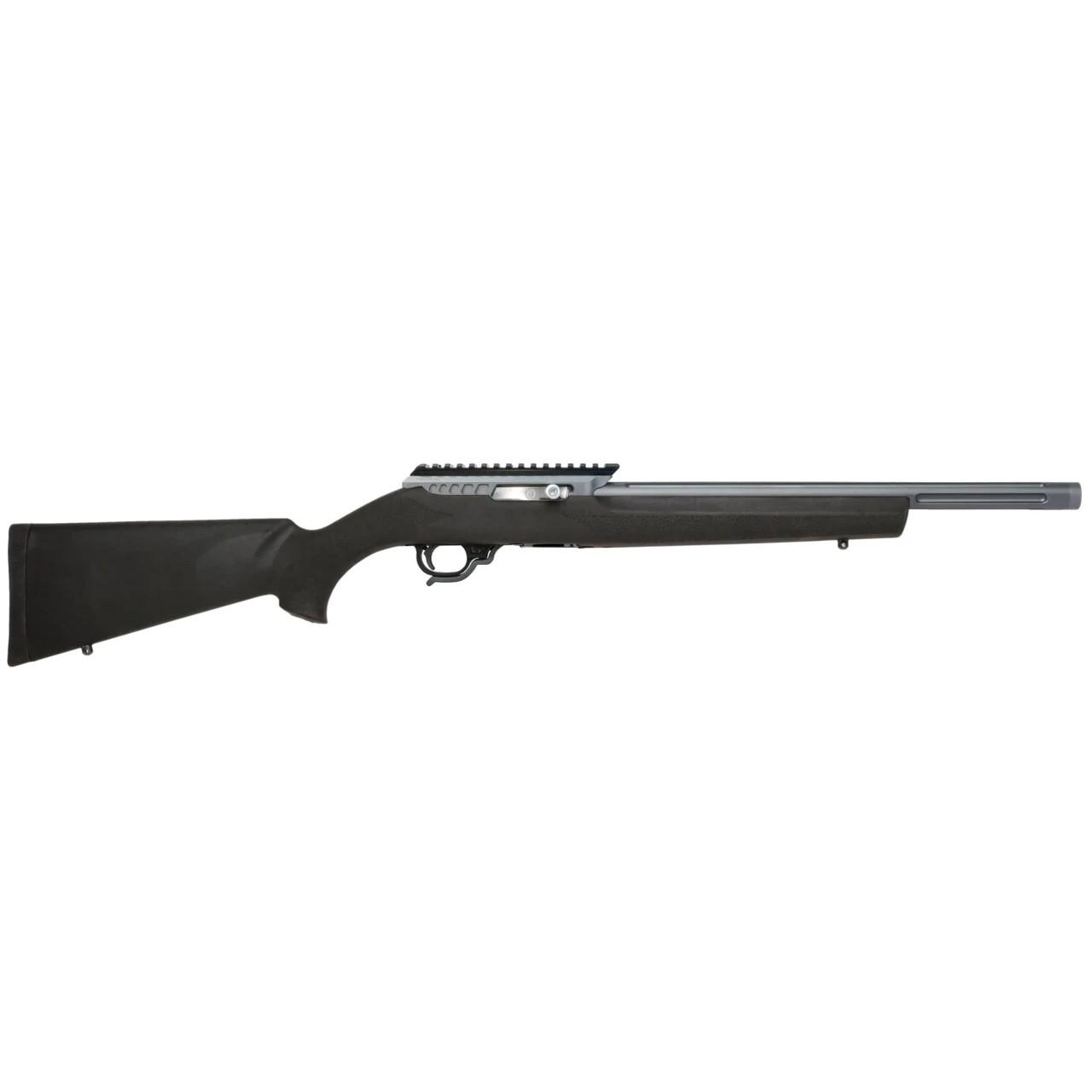 https3A2F2Fmedia.chattanoogashooting.com2Fimages2Fproduct2FTBATE2GMGBHBLK2FTBATE2GMGBHBLK.jpg TacSol X-Ring VR Gen 2 Rifle 22lr 10rd Magazine 16.5'' Barrel Gun Metal Gray Black Hogue Stock - Image 1