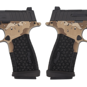 SIG SAUER P365 FUSE 9MM 4.3" CHOCOLATE CHIP CAMO O.R. 1-17RD, 2-21RD