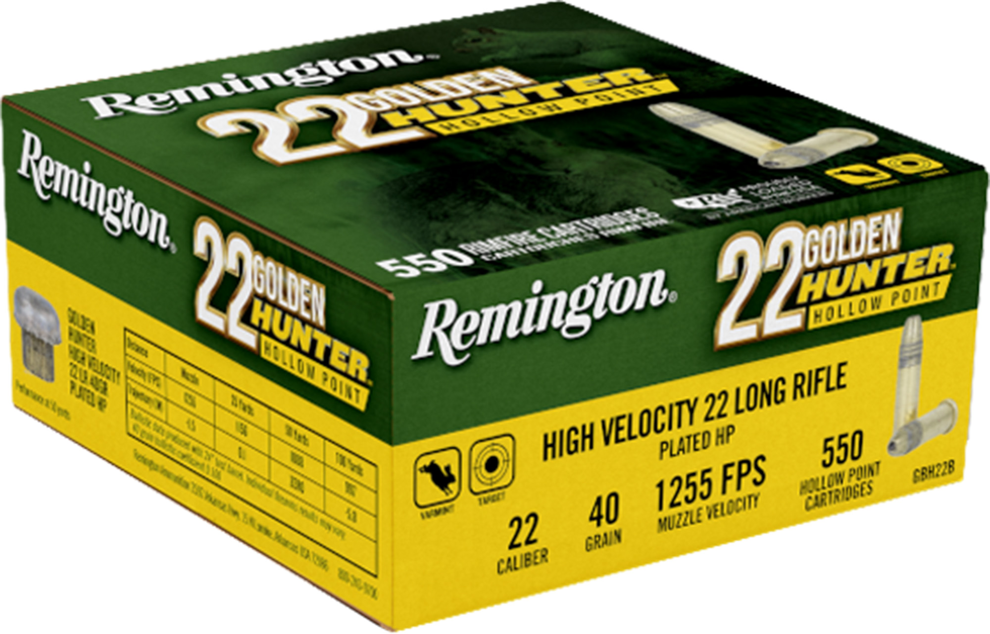 r21253-1.jpg REM 22LR 40GR GOLDHUNT HP 550R