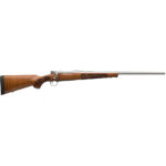 Winchester Model 70 Featherweight Stainless Rifle 7mm Rem Mag 22in MatteStainless/AAAA Dark Maple5rd