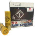 ATI GAME LOAD 20GA 2.75" 1OZ - #6 250RD CASE LOT