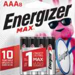ENERGIZER MAX BATTERIES AAA - 8-PACK