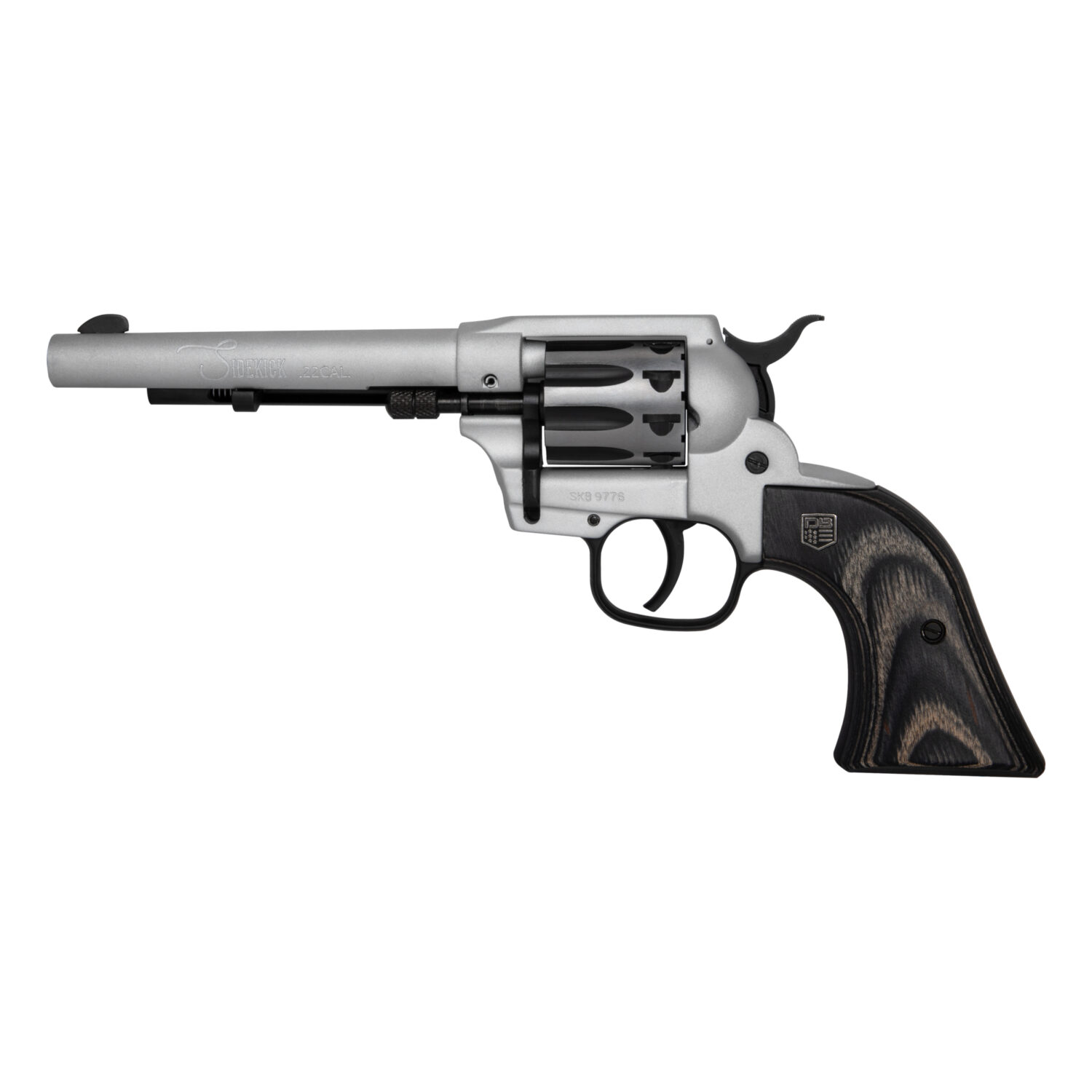 db0580a501b670.jpg DIAMONDBACK FIREARMS SIDEKICK 22LR/22M SILVER 5.5" - Image 1