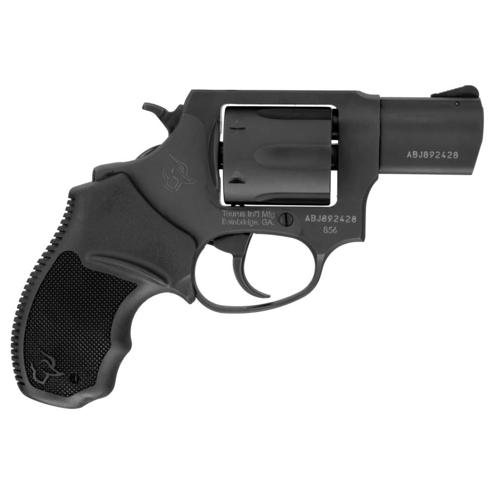 https3A2F2Fmedia.chattanoogashooting.com2Fimages2Fproduct2FTX285621MA2FTX285621MA.jpg Taurus 856 Handgun Revolver .38 Special 6rd Capacity 2" Barrel Black - Image 1